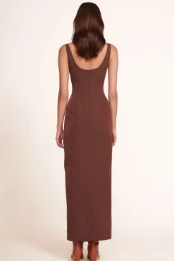 CLOTHING STAUD - PORTRAIT DRESS CHOCOLATE