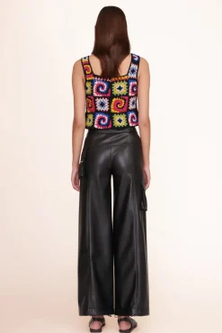 CLOTHING STAUD - PSYCHEDELIC TOP ACID RAINBOW