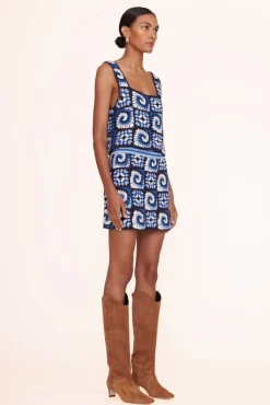 CLOTHING STAUD - PSYCHEDELIC TOP ACID COBALT