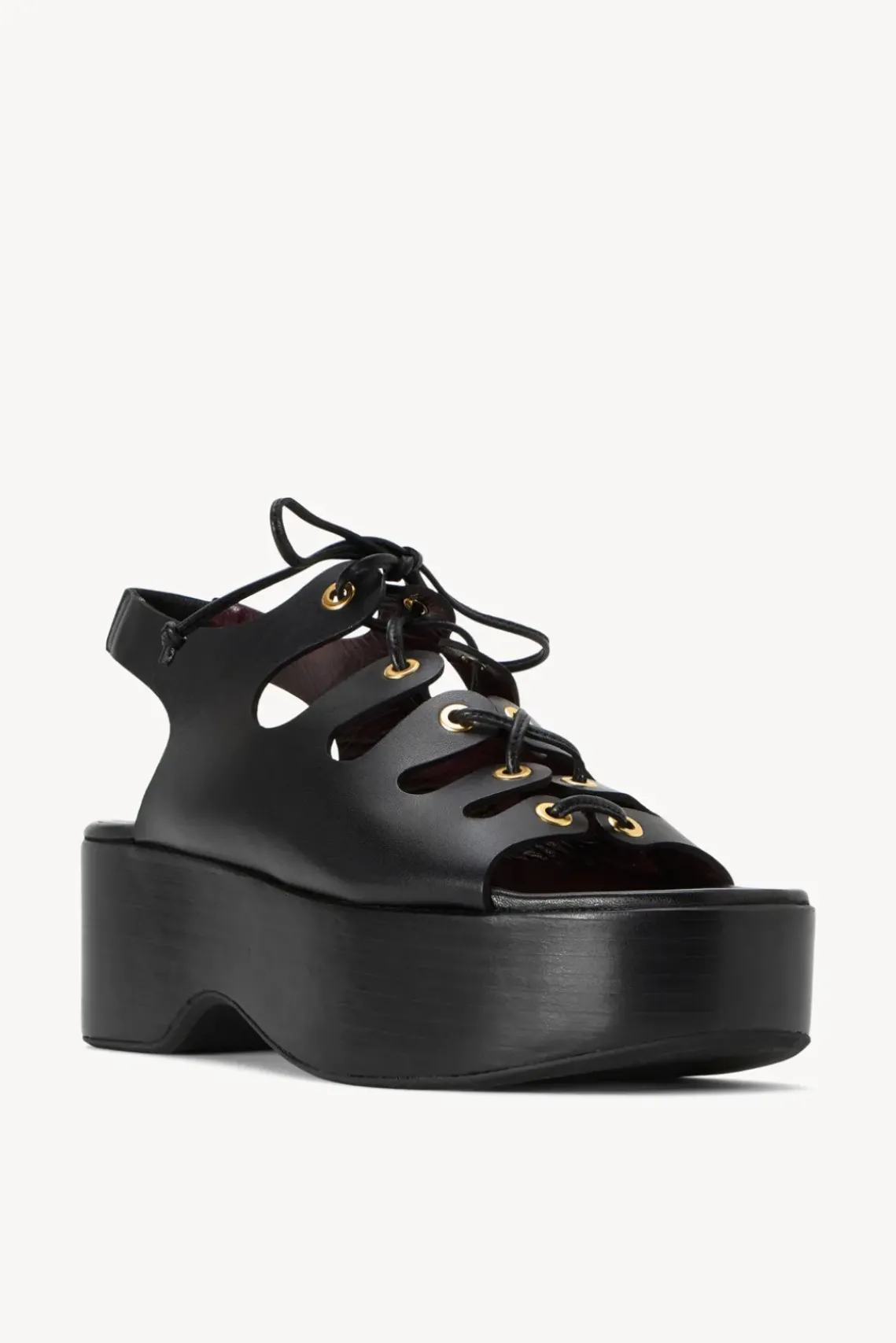 SHOES STAUD - QUINN PLATFORM BLACK