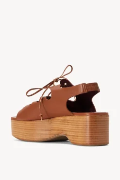 SHOES STAUD - QUINN PLATFORM TAN