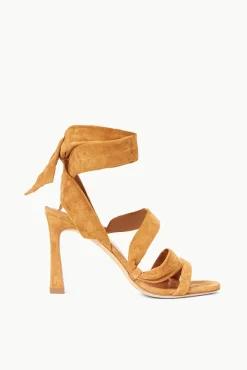 SHOES STAUD - RELLIE HEEL SUEDE CASHEW