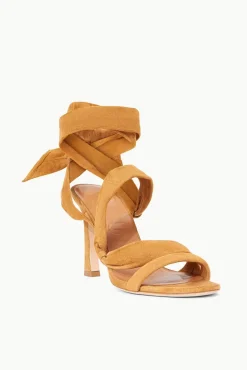 SHOES STAUD - RELLIE HEEL SUEDE CASHEW