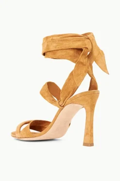 SHOES STAUD - RELLIE HEEL SUEDE CASHEW