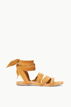 SHOES STAUD - RELLIE SANDAL SUEDE CASHEW