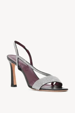 HANDBAGS STAUD - RHINESTONE NADJA HEEL BLACK