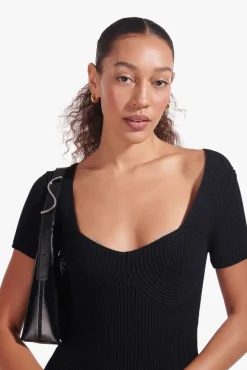 HANDBAGS STAUD - SCOTTY BAG BLACK