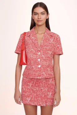 HANDBAGS STAUD - SCOTTY BAG TOMATO