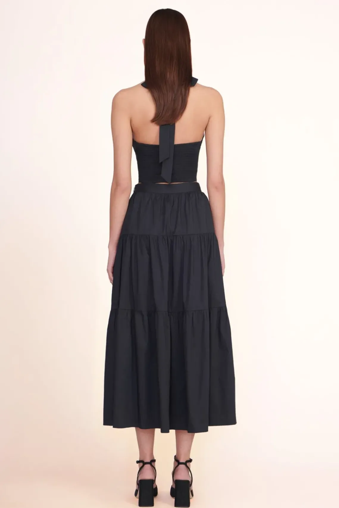 CLOTHING STAUD - SEA SKIRT BLACK