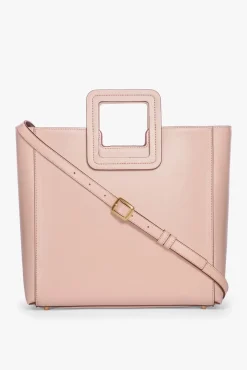 HANDBAGS STAUD - SHIRLEY LEATHER BAG BLUSH