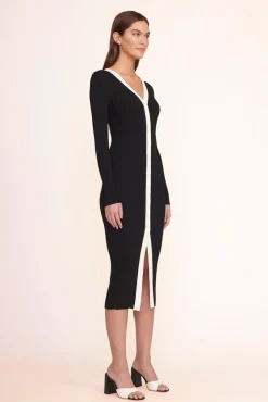 CLOTHING STAUD - SHOKO SWEATER BLACK BLACK WHITE