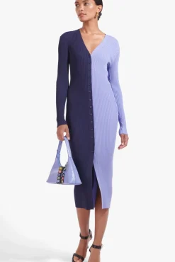 CLOTHING STAUD - SHOKO SWEATER NAVY PERIWINKLE