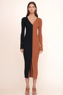 CLOTHING STAUD - SHOKO SWEATER TAN BLACK