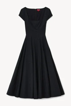 CLOTHING STAUD - SHORT SLEEVE WELLS DRESS BLACK