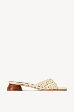 SHOES STAUD - SIMONE CROCHET HEEL CREAM