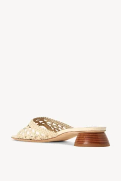 SHOES STAUD - SIMONE CROCHET HEEL CREAM