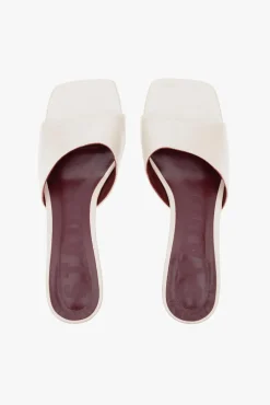 SHOES STAUD - SIMONE MULE CREAM