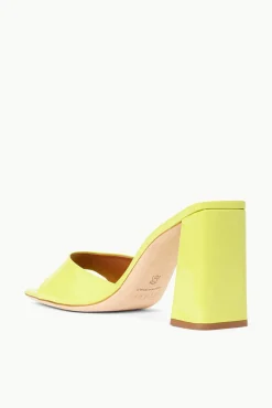SHOES STAUD - SLOANE HEEL PATENT CITRON