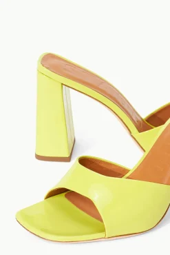 SHOES STAUD - SLOANE HEEL PATENT CITRON