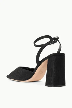 SHOES STAUD - SOLANGE HEEL GROSGRAIN BLACK