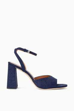 SHOES STAUD - SOLANGE HEEL GROSGRAIN NAVY