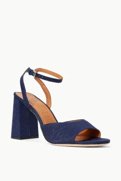 SHOES STAUD - SOLANGE HEEL GROSGRAIN NAVY