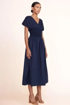 SHOES STAUD - SOLANGE HEEL SNAKE EMBOSSED TAN