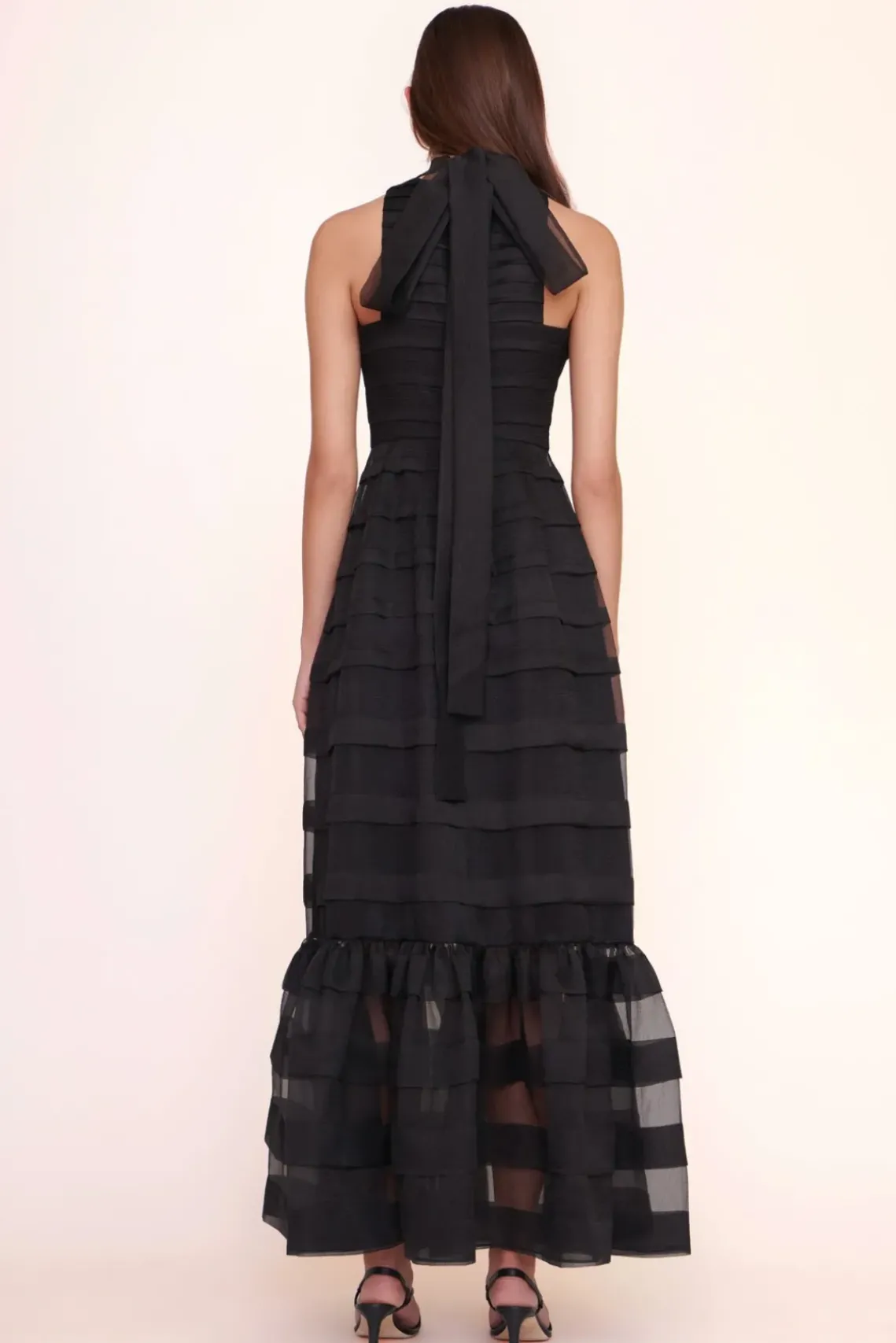 CLOTHING STAUD - SPIRAL DRESS BLACK