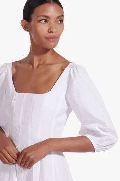 CLOTHING STAUD - SWELLS DRESS WHITE