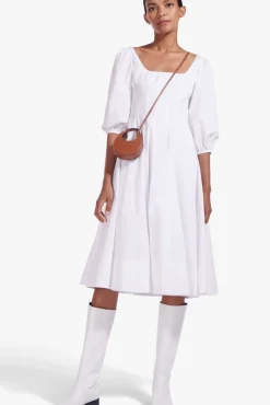 CLOTHING STAUD - SWELLS DRESS WHITE