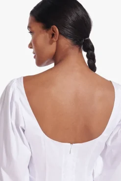 CLOTHING STAUD - SWELLS DRESS WHITE