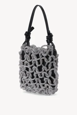 HANDBAGS STAUD - TINI CRYSTAL BAG BLACK BLACK RHINESTONE