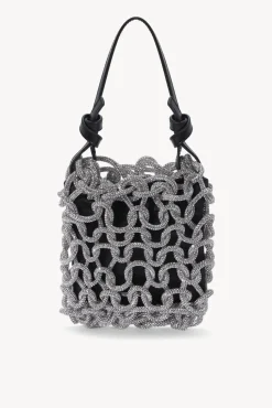HANDBAGS STAUD - TINI CRYSTAL BAG BLACK BLACK RHINESTONE
