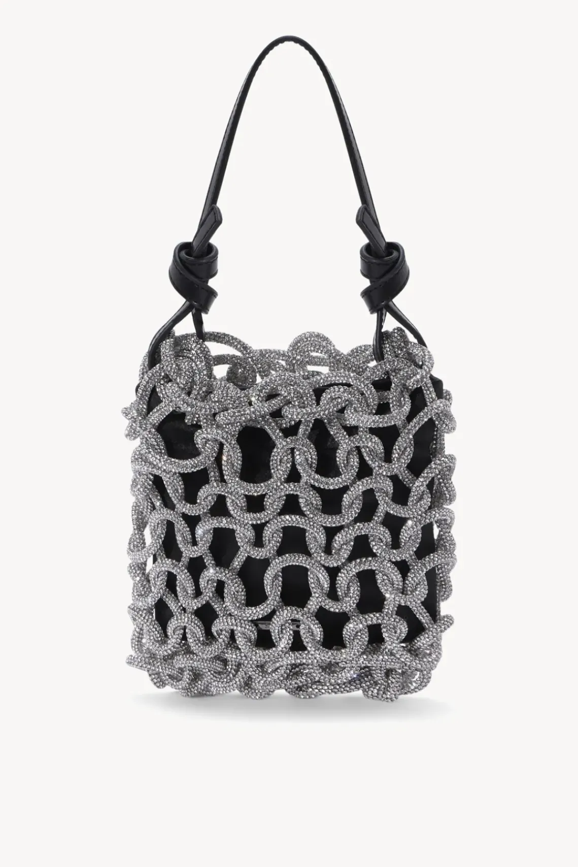 HANDBAGS STAUD - TINI CRYSTAL BAG BLACK BLACK RHINESTONE