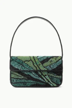 HANDBAGS STAUD - TOMMY BAG GREEN PALM
