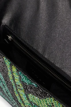 HANDBAGS STAUD - TOMMY BAG GREEN PALM