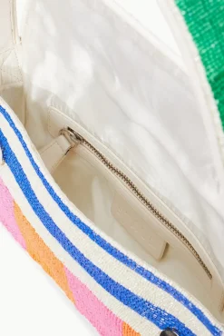 HANDBAGS STAUD - TOMMY BAG MULTI RUGBY STRIPE