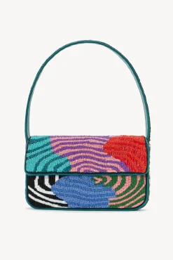 HANDBAGS STAUD - TOMMY BEADED BAG ACID SWIRL