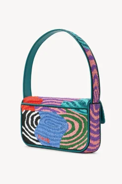 HANDBAGS STAUD - TOMMY BEADED BAG ACID SWIRL