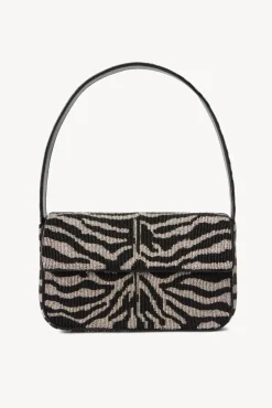 HANDBAGS STAUD - TOMMY BEADED BAG BLACK WHITE