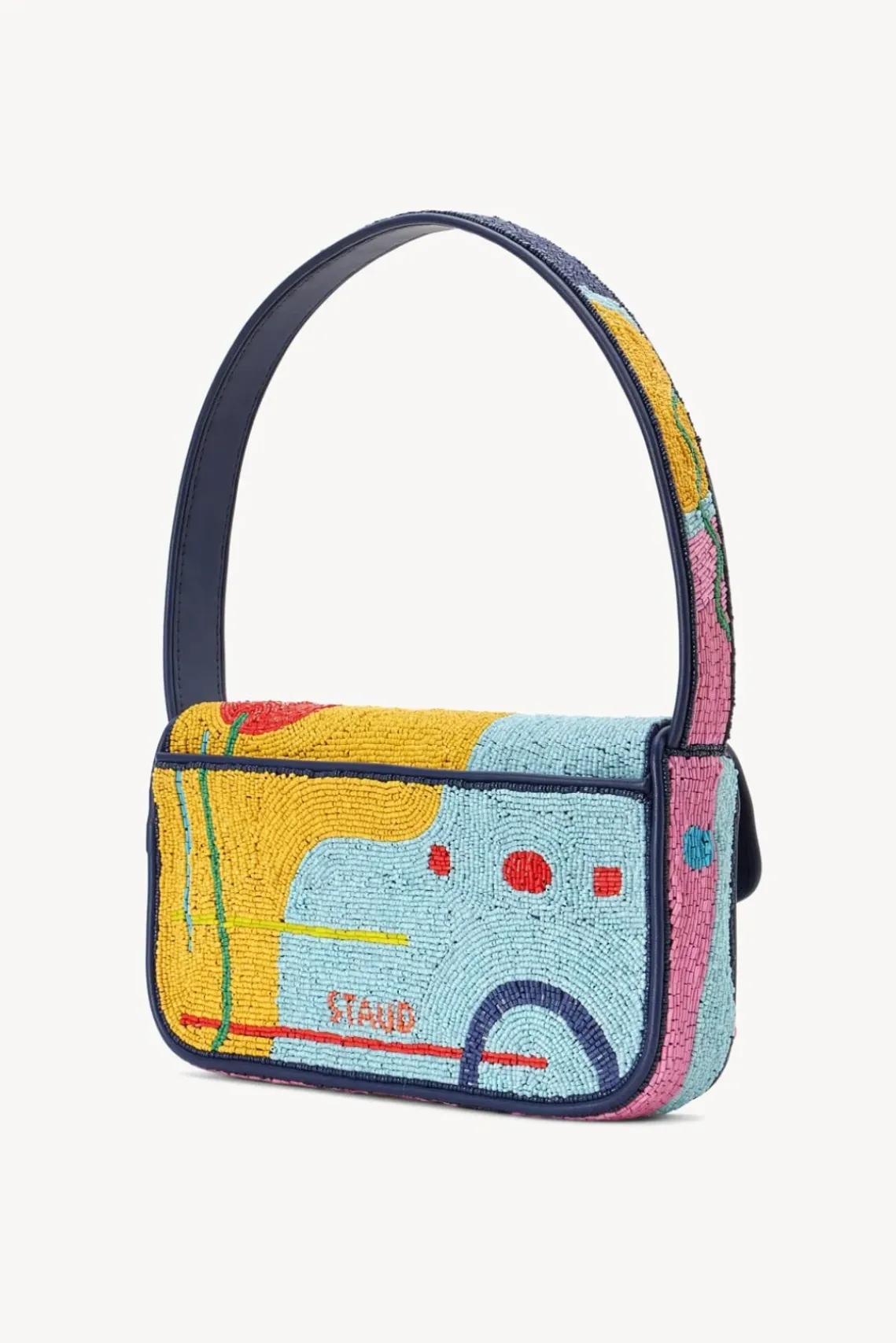 HANDBAGS STAUD - TOMMY BEADED BAG EXPRESSIONISM