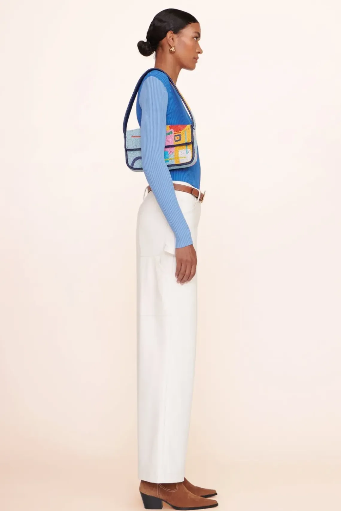 HANDBAGS STAUD - TOMMY BEADED BAG EXPRESSIONISM