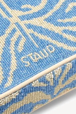 HANDBAGS STAUD - TOMMY BEADED BAG LIGHT BLUE CREAM