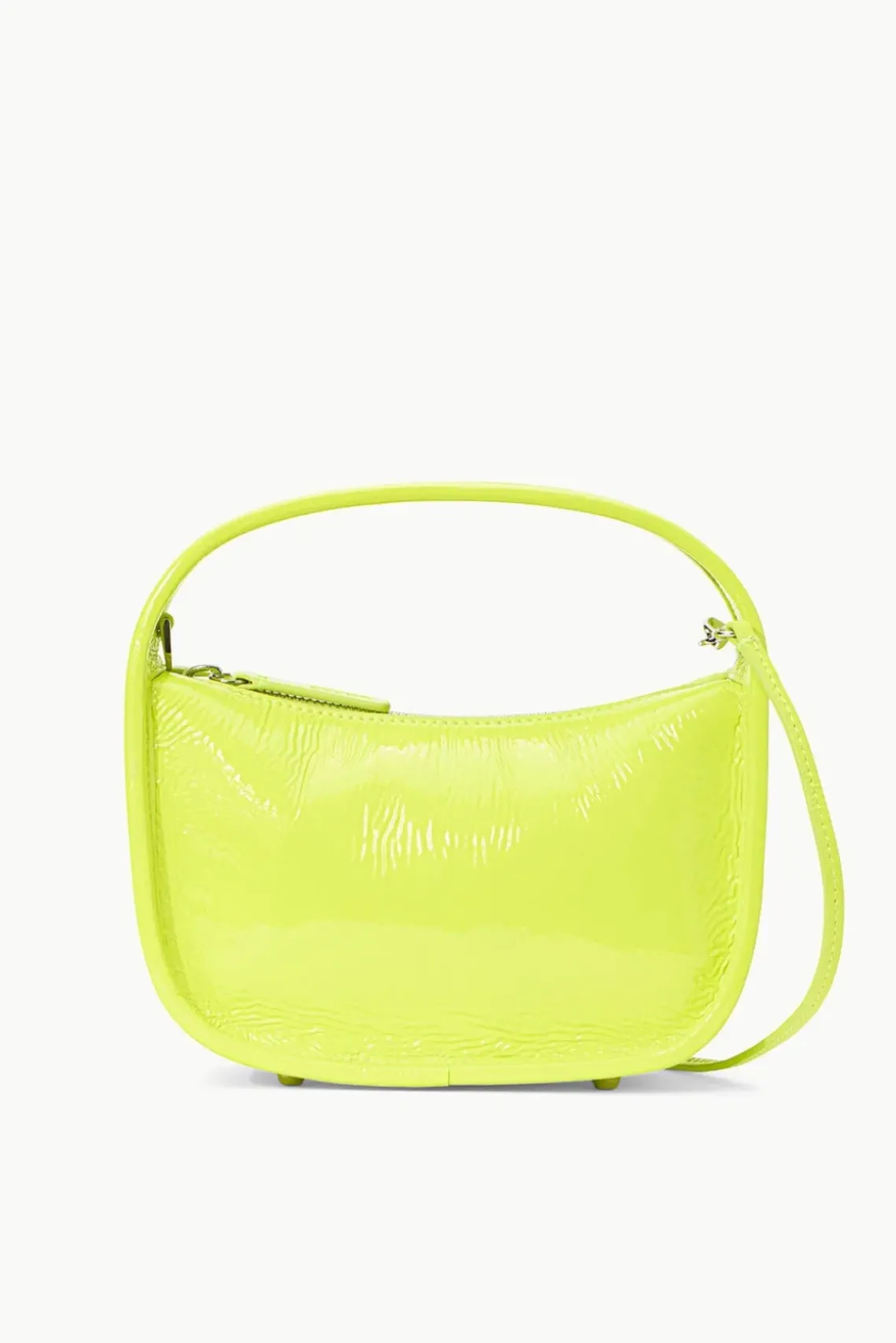HANDBAGS STAUD - VENICE CROSSBODY PATENT CITRON
