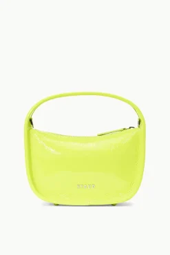 HANDBAGS STAUD - VENICE CROSSBODY PATENT CITRON