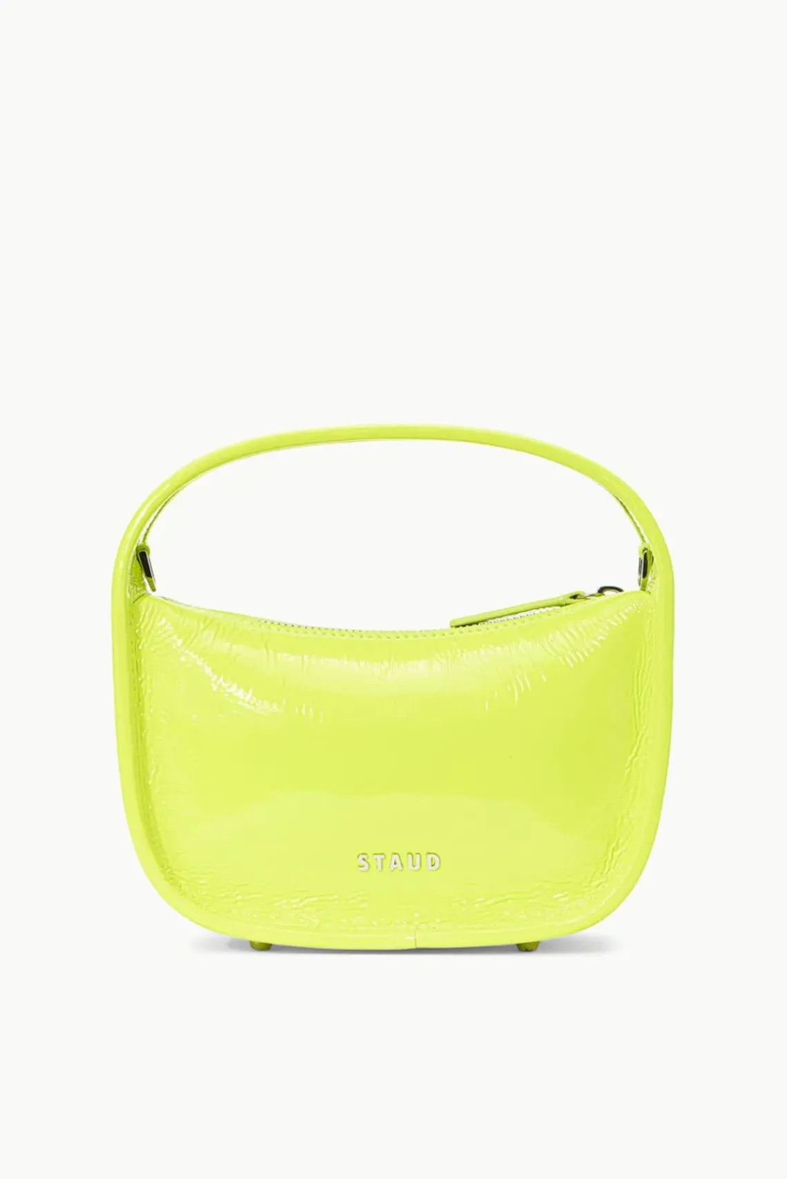 HANDBAGS STAUD - VENICE CROSSBODY PATENT CITRON