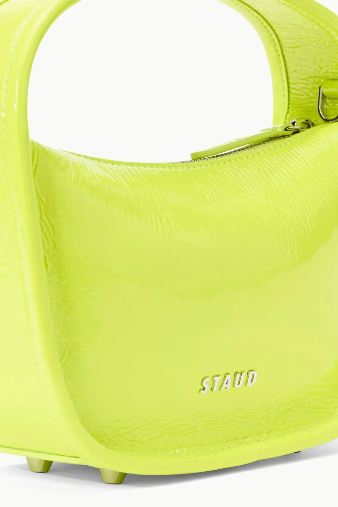 HANDBAGS STAUD - VENICE CROSSBODY PATENT CITRON