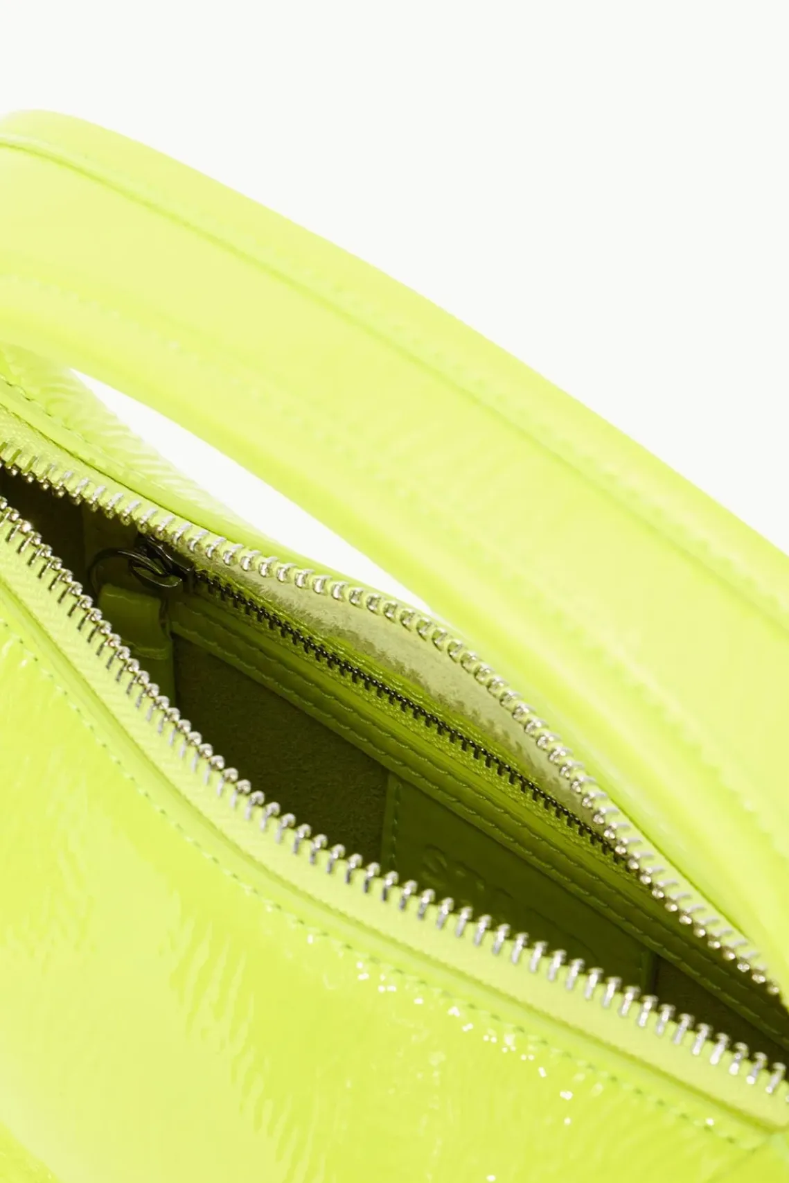 HANDBAGS STAUD - VENICE CROSSBODY PATENT CITRON