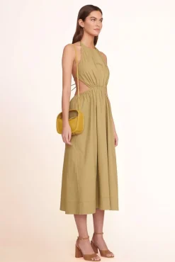 HANDBAGS STAUD - VENICE CROSSBODY PATENT FENNEL