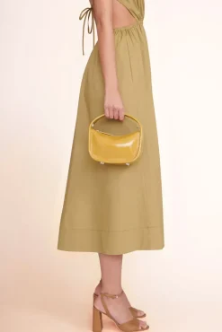 HANDBAGS STAUD - VENICE CROSSBODY PATENT FENNEL